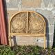 Rattan sun headboard one person