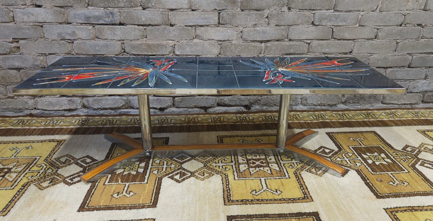 ADRI ceramic coffee table 1970