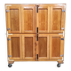 Vintage Bakery Dough Proofing Cabinet | Authentic Wooden Storage