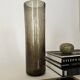 Large smoked and blown glass vase, Verrerie de Bendor 1950