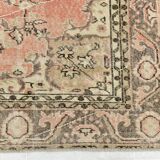 6x10 Pale Red & Brown Oriental Vintage Rug, 182x295Cm