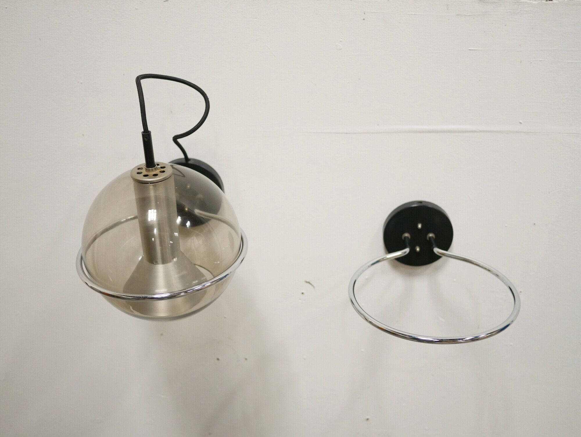 Pair of vintage wall sconces by Franck Ligtelijn for Raak editions