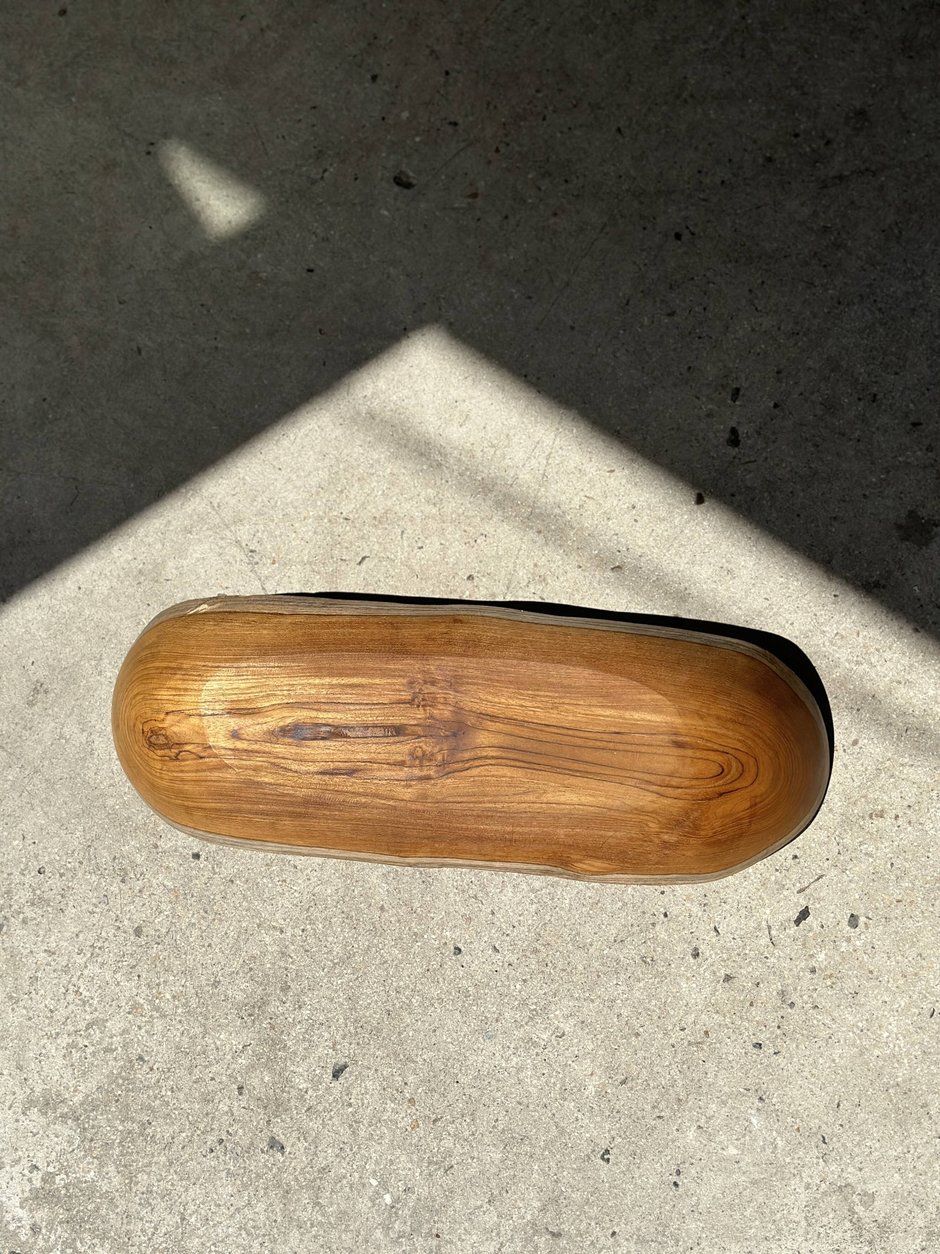 Organic monoxyl teak cut L:50cm