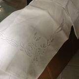 Set of 16 antique hand-embroidered stainedcases