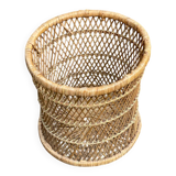 Woven bamboo basket