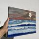 Oil on canvas landscape painting