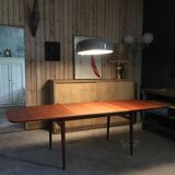 Scandinavian table with extensions-60 's