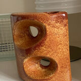 Ceramic vase Roberto Rigon Bertoncello Italy 60s