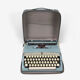 Brother Deluxe typewriter of the 60s and his briefcase