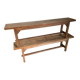 Paire de bancs campagne.