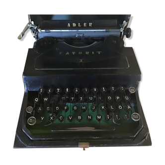 Old Adler typewriter