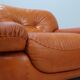 Fauteuils en cuir de cognac Sapporo 1970s