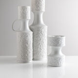 KPM West Germany Mid-Century Modern White China Set