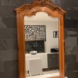 Old walnut frame mirror, 130x80 cm