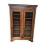 Armoire vitrée en noyer 19eme