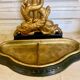 Art Nouveau cast iron umbrella stand