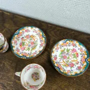 Lot de 2 tasses Sarreguemines minton 215