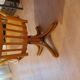 Chaise pivotante style Baumann
