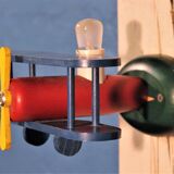 Wall lamp "Airplane" 1980s