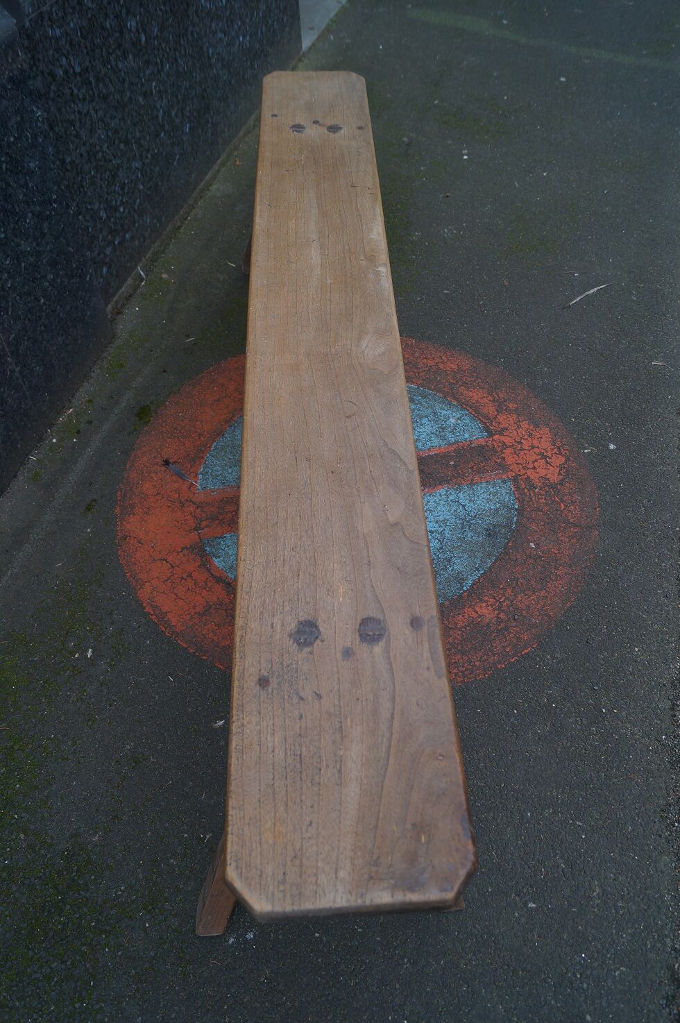 Brutalist design bench