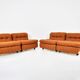 Amanta armchairs by Mario Bellini for C&B Italia, 1960, set of 4