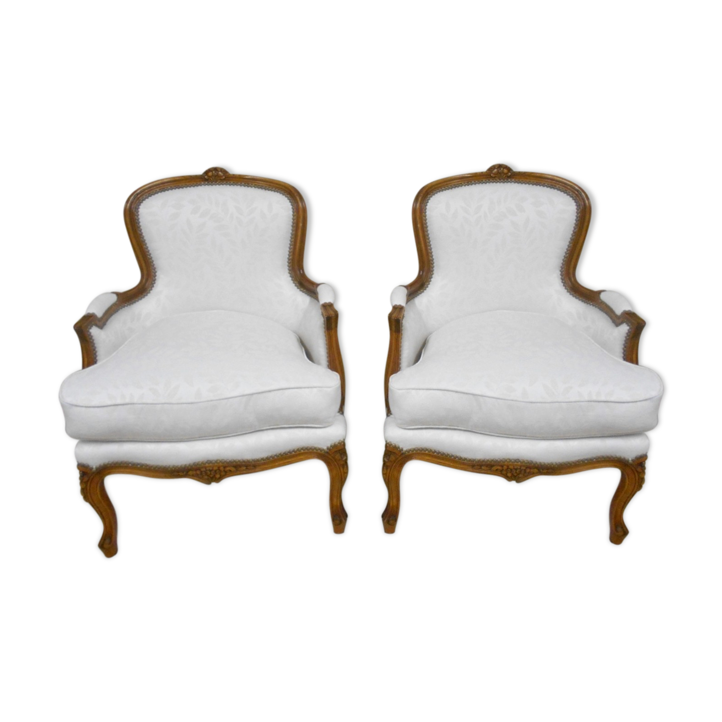 Pair of bergères
