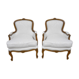 Pair of bergères