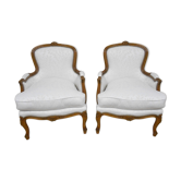 Pair of bergères