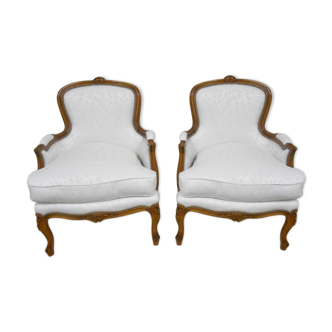 Pair of bergères