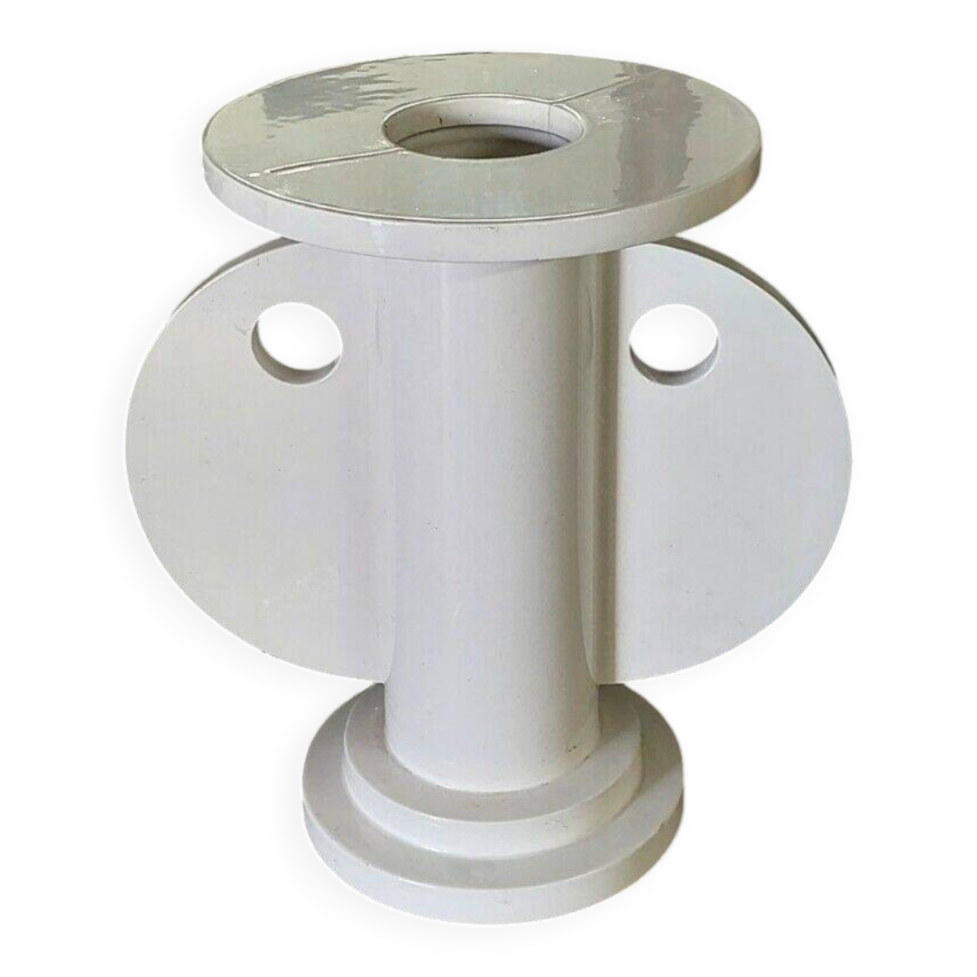 Rare white ceramic vase designed by Nathalie Du Pasquier for Alessio Sarri in 1989