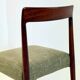 Set of 4 Lübke dining chairs with rosewood