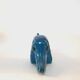 Dachshund dog statue, vintage, by Aldo Londi for Bitossi, Rimini blue series.