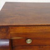 Antique solid walnut chest of drawers