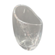 Christofle, asymmetrical glass vase
