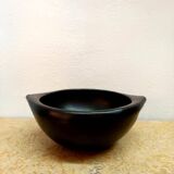 Pair of pottery bowls from La Chamba, Colombia