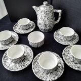 Apilco porcelain coffee service for Geneviève Lethu