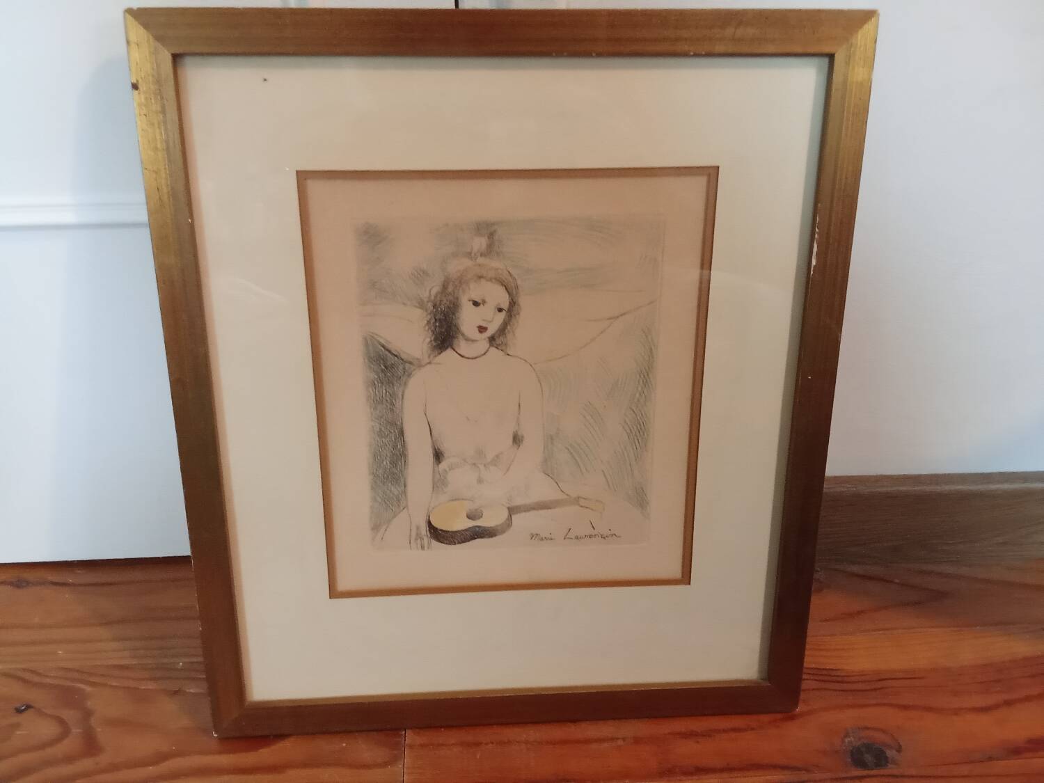 Original drawing by Marie Laurencin