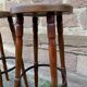 Set of 4 bar stools restaurant pub tavern bentwood art deco 1950-1960