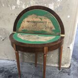 Half moon game table