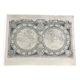 Reproduction of the "Map of the Known World in 1688"