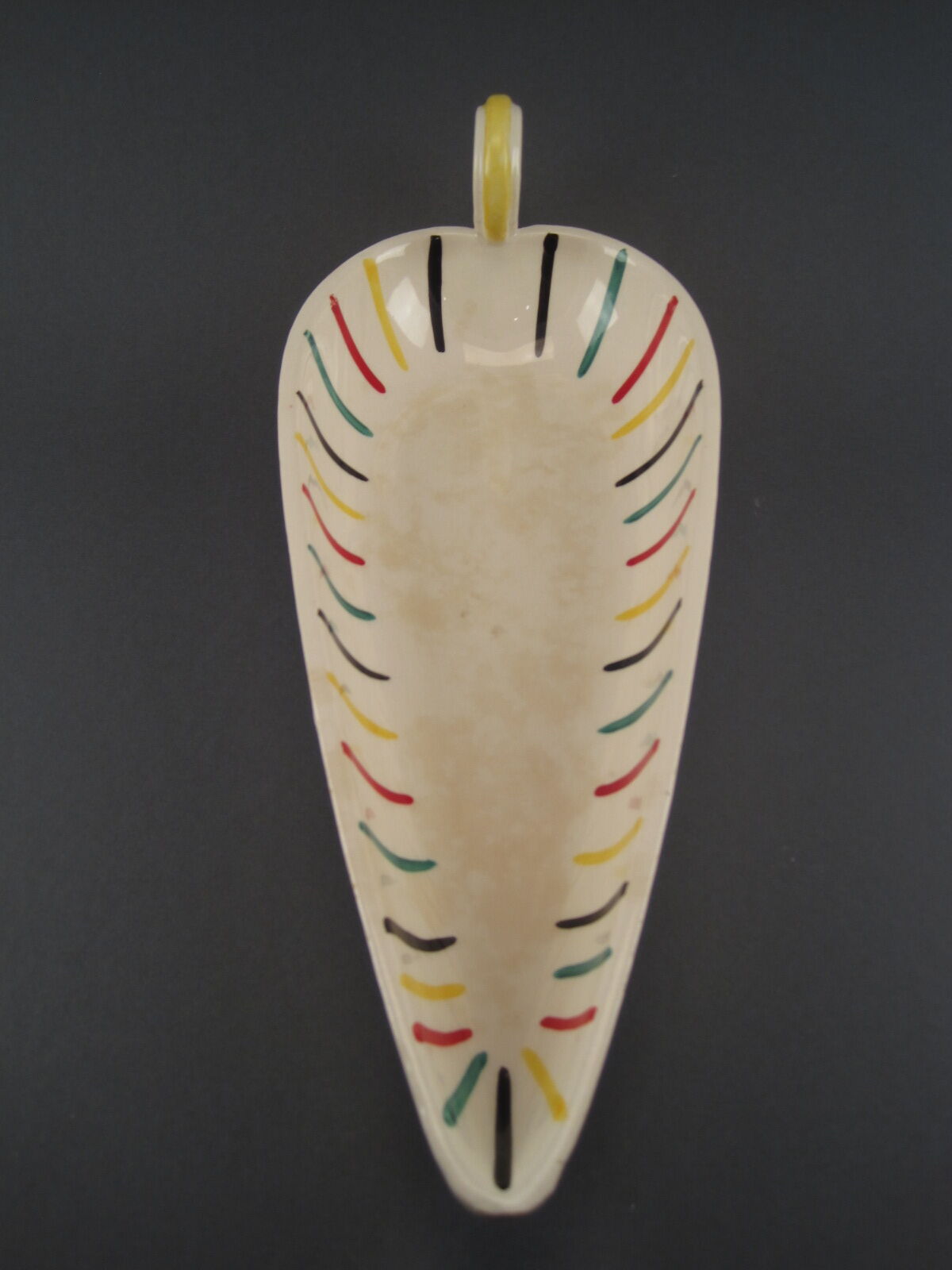Empty cup pocket ravier vintage earthenware from LONGCHAMP FRANCE circa 1950 1960