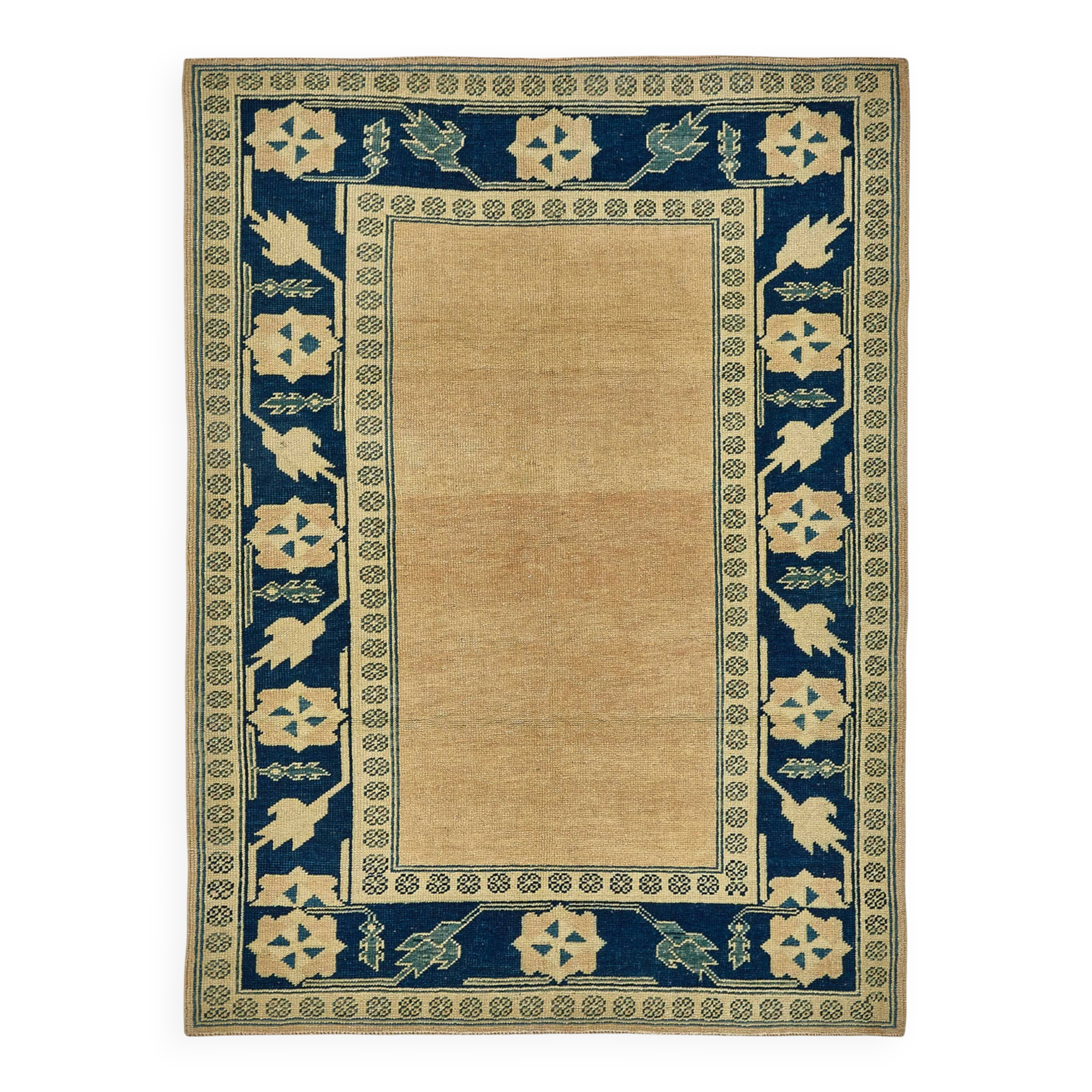 Turkish Vintage Anatolian Rug 142 cm x 192 cm