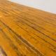 Banc hongrois patiné moutarde