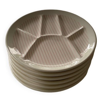St Amand fondue plates