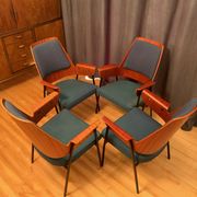 Set of four chairs, 1960s