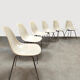 Vintage Herman Miller Fiberglass DSX dining chairs Charles & Ray Eames