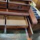 Desk with tiers