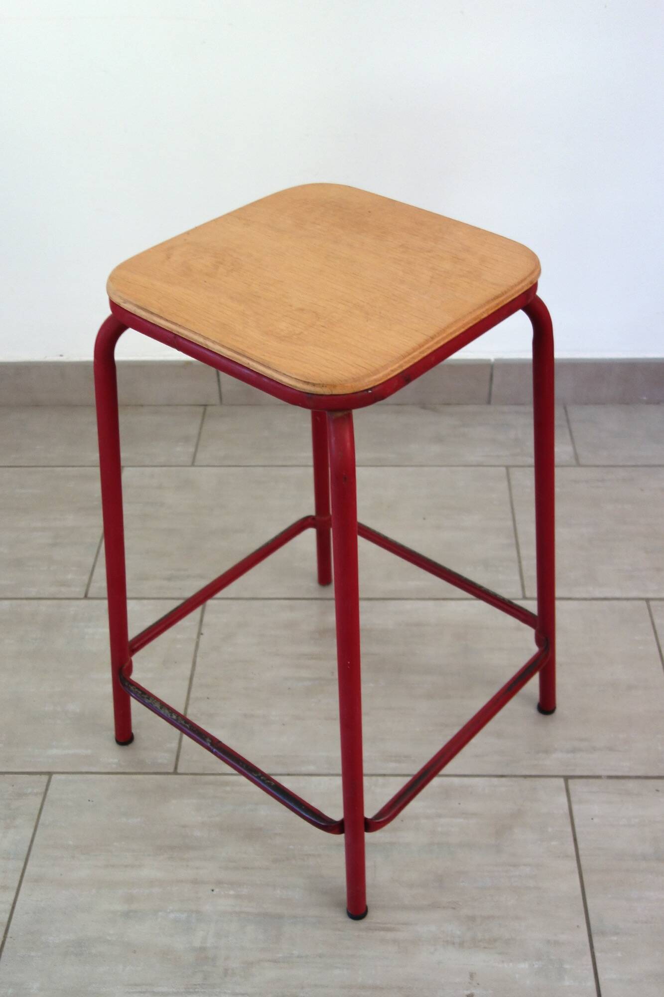 Tabouret industriel vintage