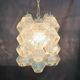 Vintage chandelier by Carlo Scarpa for Venini Murano in blown glass – Italy