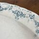 41 cm oval dish in Maastricht earthenware, Clara model